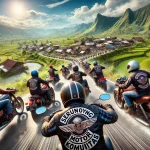 Serunya Touring Motor Komunitas