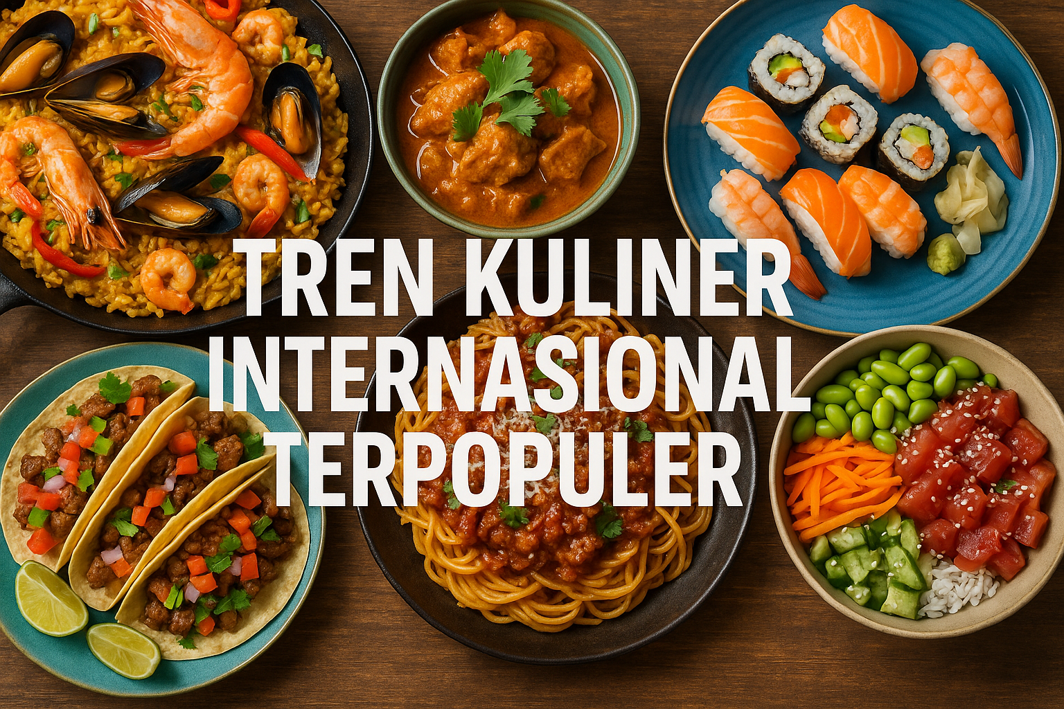 Tren Kuliner Internasional Terpopuler