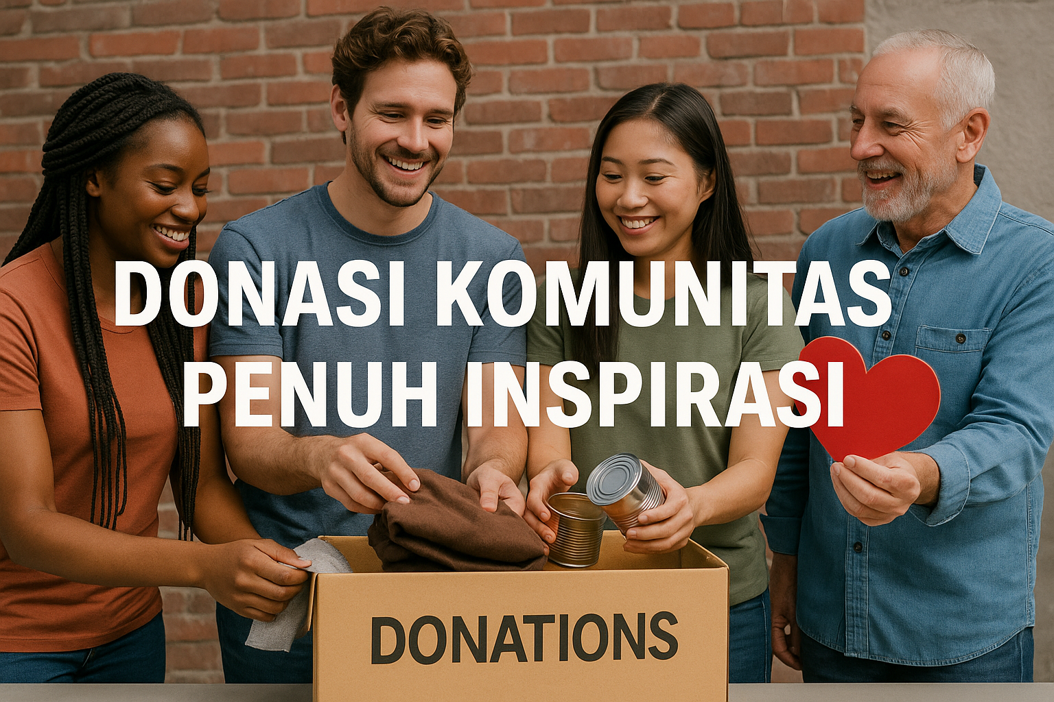 Donasi Komunitas Penuh Inspirasi