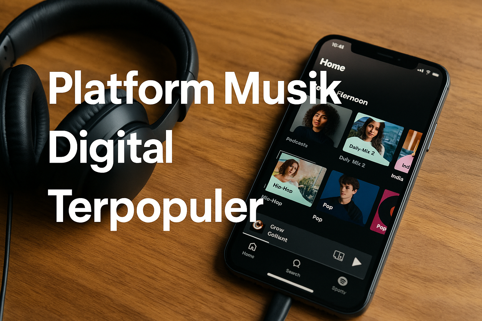 Platform Musik Digital Terpopuler