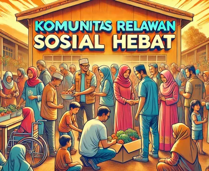 Komunitas Relawan Sosial Hebat