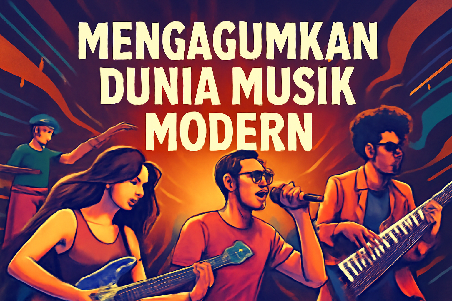 Mengagumkan Dunia Musik Modern