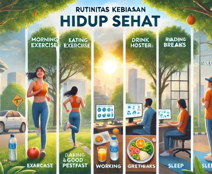 Rutinitas Kebiasaan Hidup Sehat