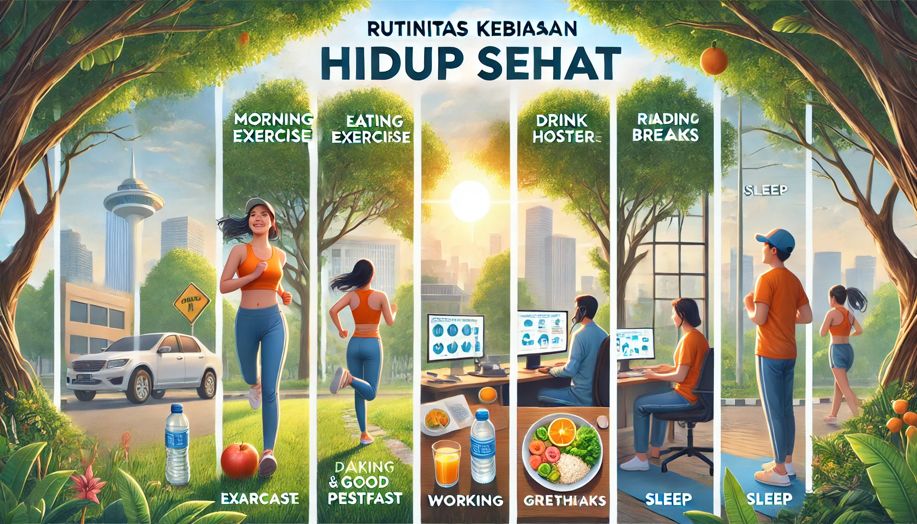 Rutinitas Kebiasaan Hidup Sehat