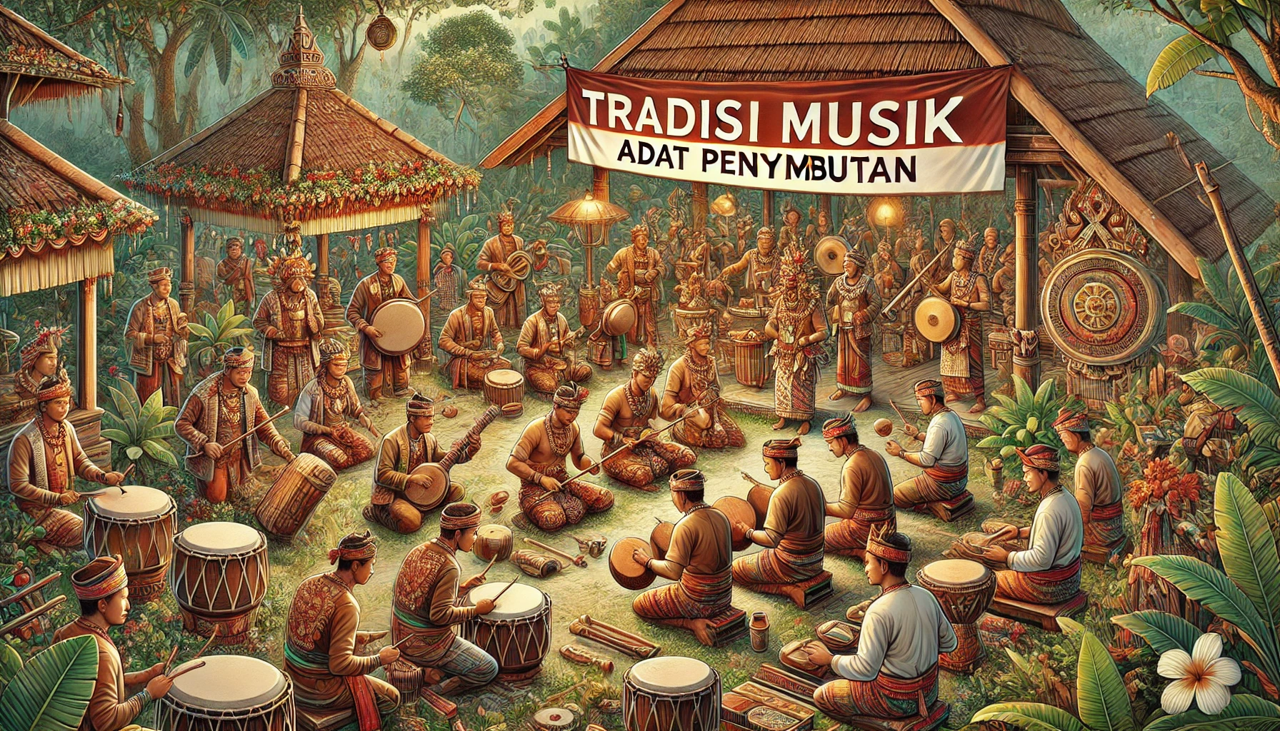 Tradisi Musik Adat Penyambutan