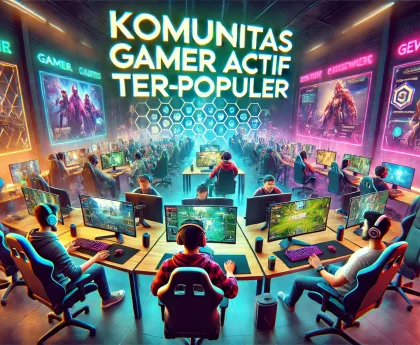 Komunitas Gamer Aktif Terpopuler