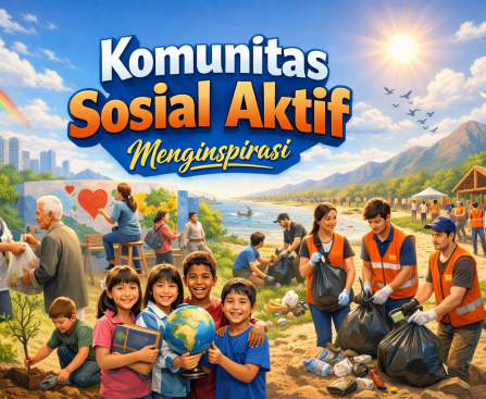 Komunitas Sosial Aktif Menginspirasi